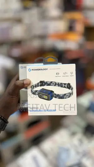Powerology Bright Vision Rechargeable Led Headlamp