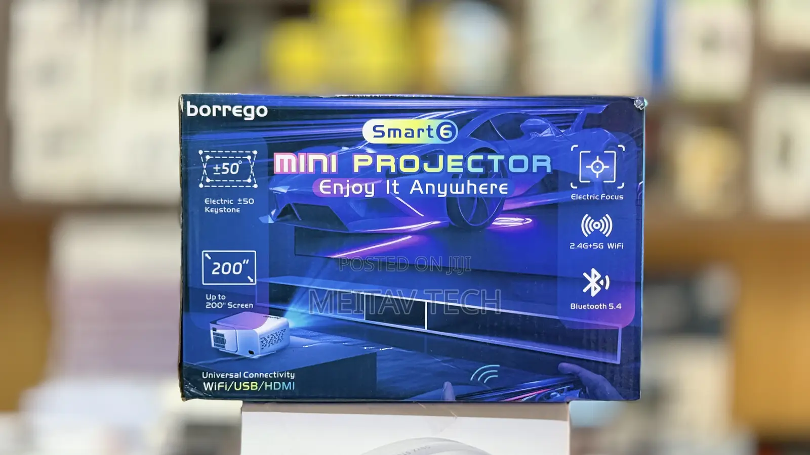Borrego Smart 6 Portable Android Hd Projector