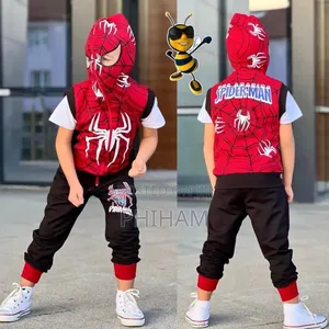 Spiderman 3pc Set Outfit(2 to 8yrs)