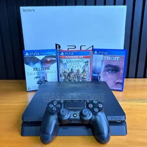 Ps4 Slim - Playstation 4 Slim With 12 Games and 2 Controllers