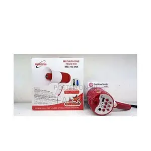 Original Pa Megaphone Bullhorn Siren, Rally Pa System (Mukalakasa)