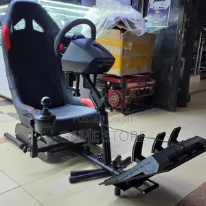 Gaming Racing Wheel Cockpit Base Where You Can Install All Equipments
