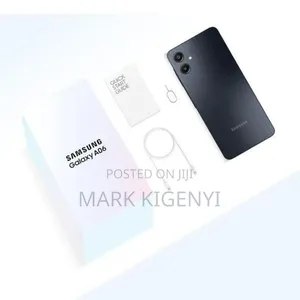 New Samsung Galaxy A06 64 GB Black