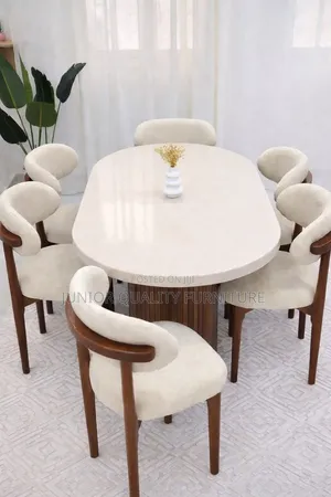 Modern Marble 6seater Dinning