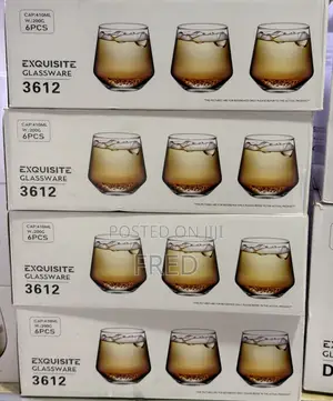 Exquisite Glassware 3612 Sets