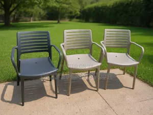 Court Yard Armrest Plastic Chairs Plastic Chairs