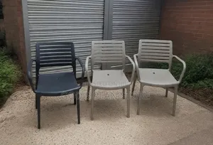 Court Yard Armrest Plastic Chairs Plastic Chairs