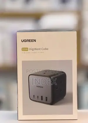 Ugreen Power Strip 65w, Extension Cord , 7-in-1 Charger Station