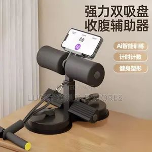 Sit Up Bar With Phone Holder
