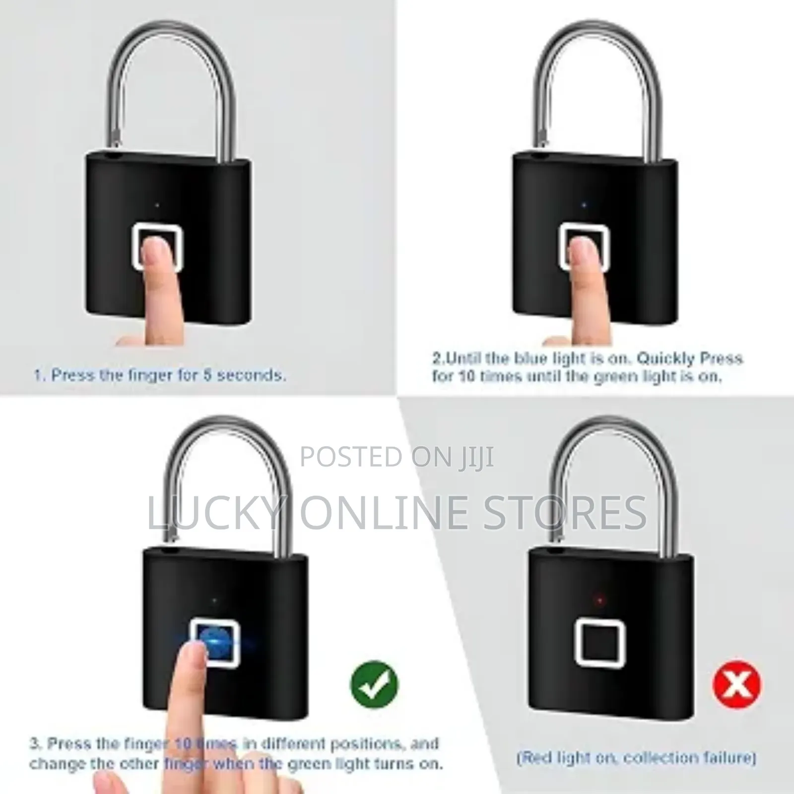Smart Fingerprint Padlock