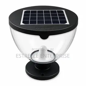 Solar Garden Pillar Light Automatic Sensor Kampala