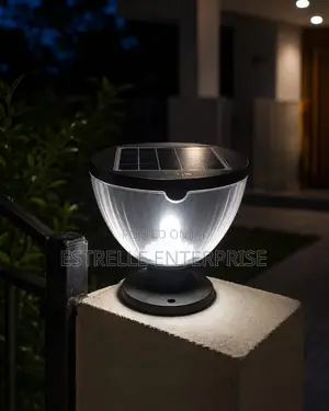 Solar Garden Pillar Light Automatic Sensor Kampala