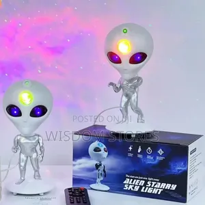 Alien Galaxy Star Projector With Bluetooth Speaker
