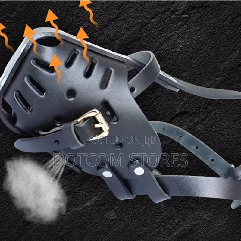 High-Quality Leather Dog Muzzle