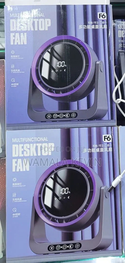 Bladeless Desk Fan