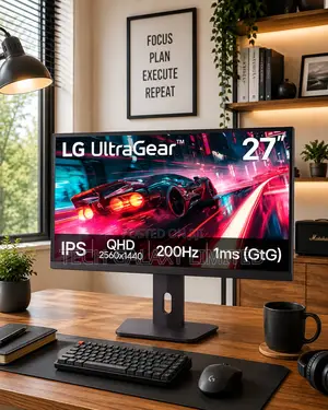 Lg G6 Ultragear 27 Inch QHD (2560 X 1440) Ips Gaming Monitor, 200hz