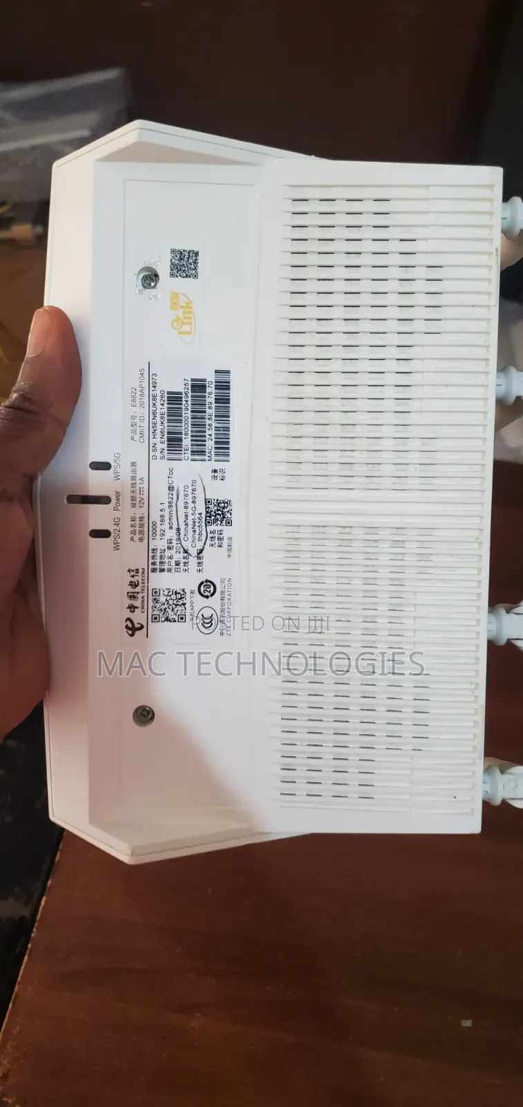 Zte E8822 Router