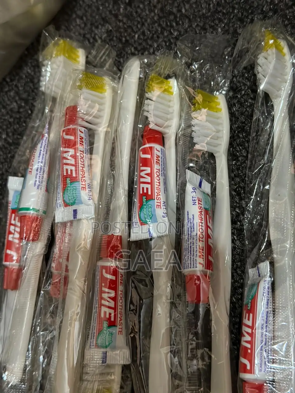 Mobile or Travel Toothbrush With Toothpaste
