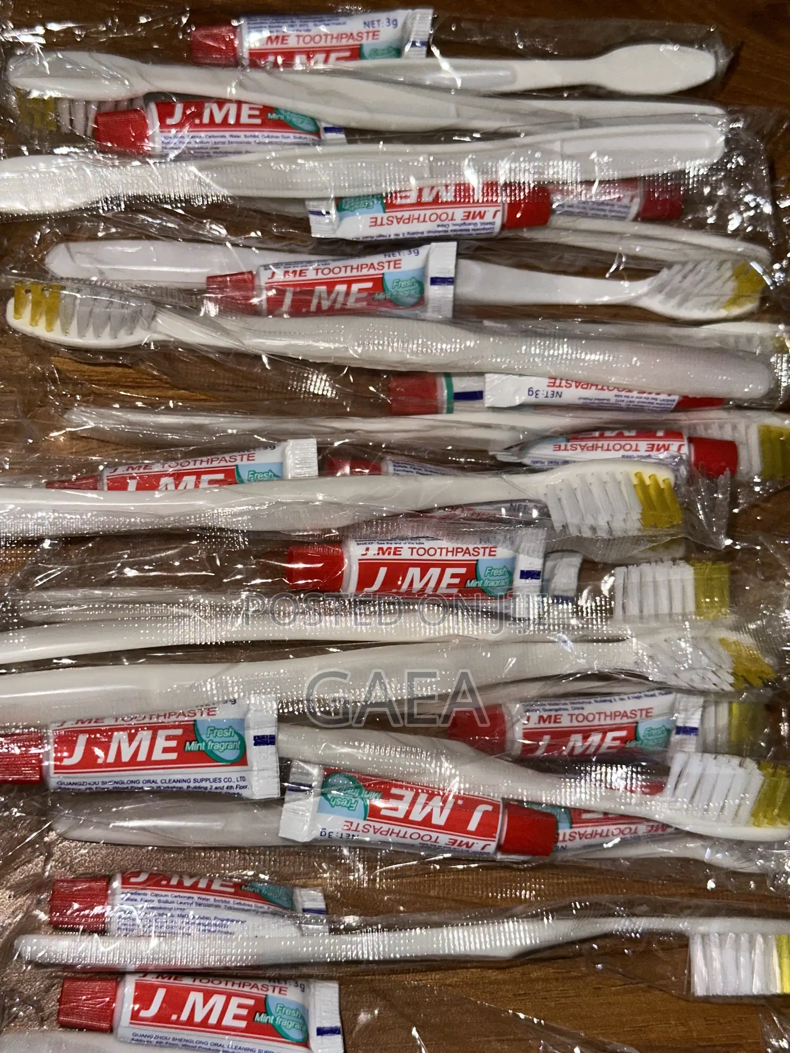 Mobile or Travel Toothbrush With Toothpaste