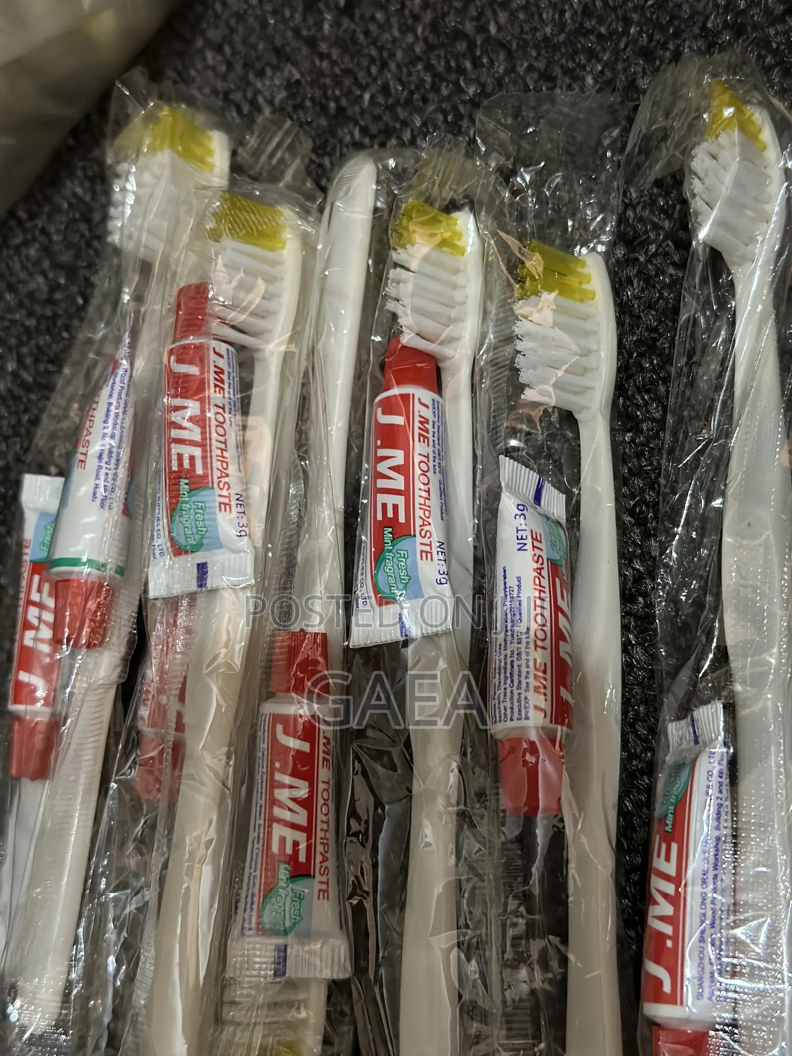 Mobile or Travel Toothbrush With Toothpaste
