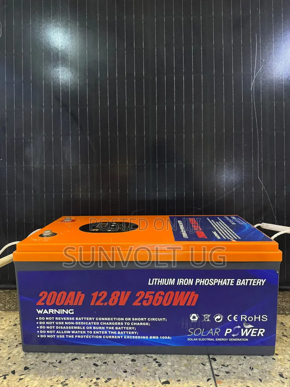 200ah 12.8v/ 2560wh Lithium Iron Phosphate Battery6