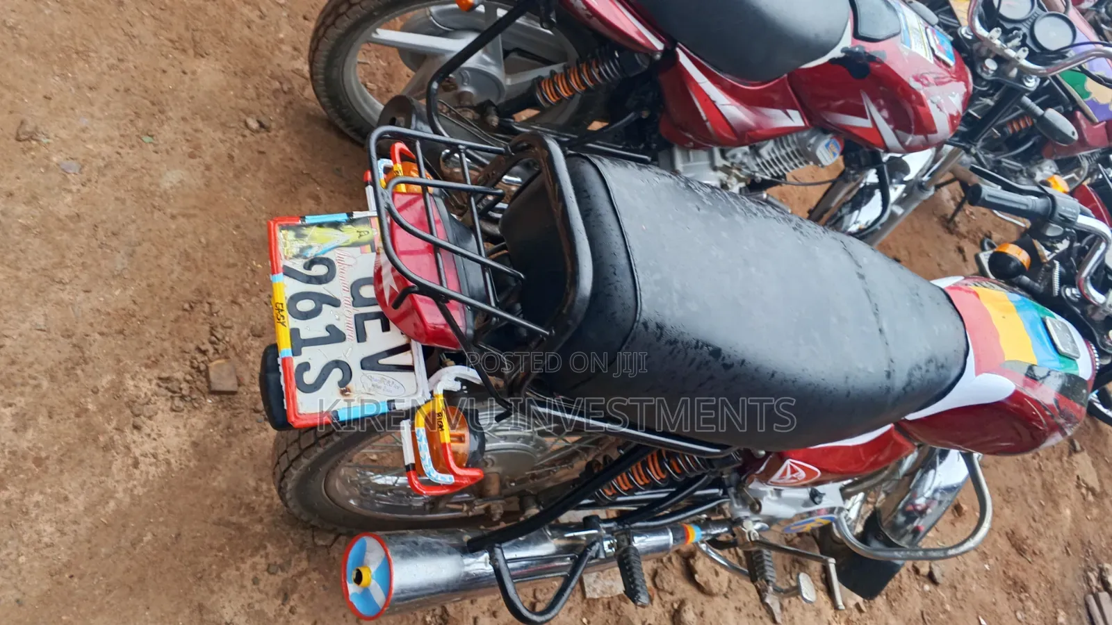 Bajaj Boxer 100 2016 Red