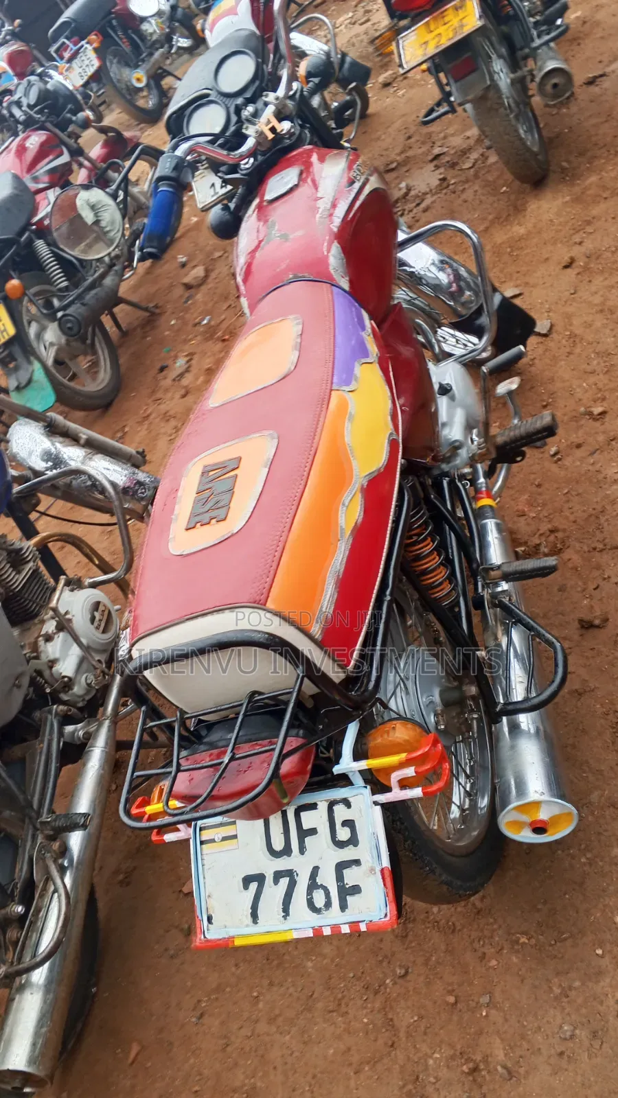 Bajaj Boxer 100 2018 Red