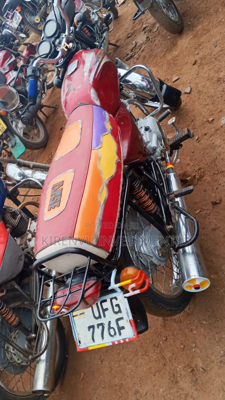 Bajaj Boxer 100 2018 Red