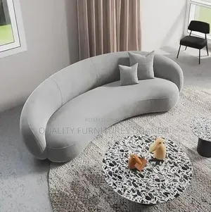 High Density C Shaped 3 Seater Sofa