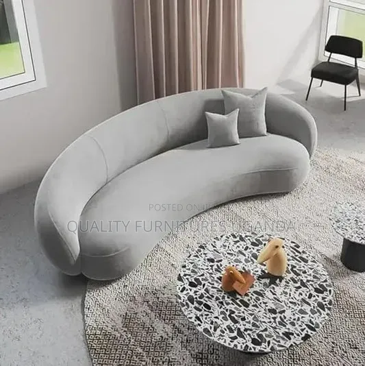 High Density C Shaped 3 Seater Sofa