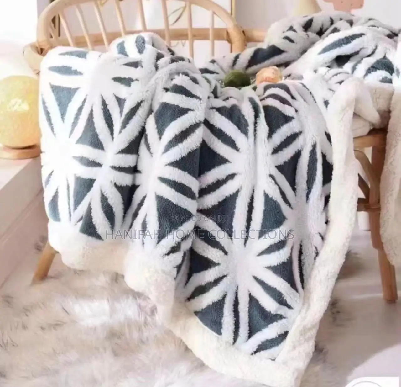 Sherpa Fleence Blanket
