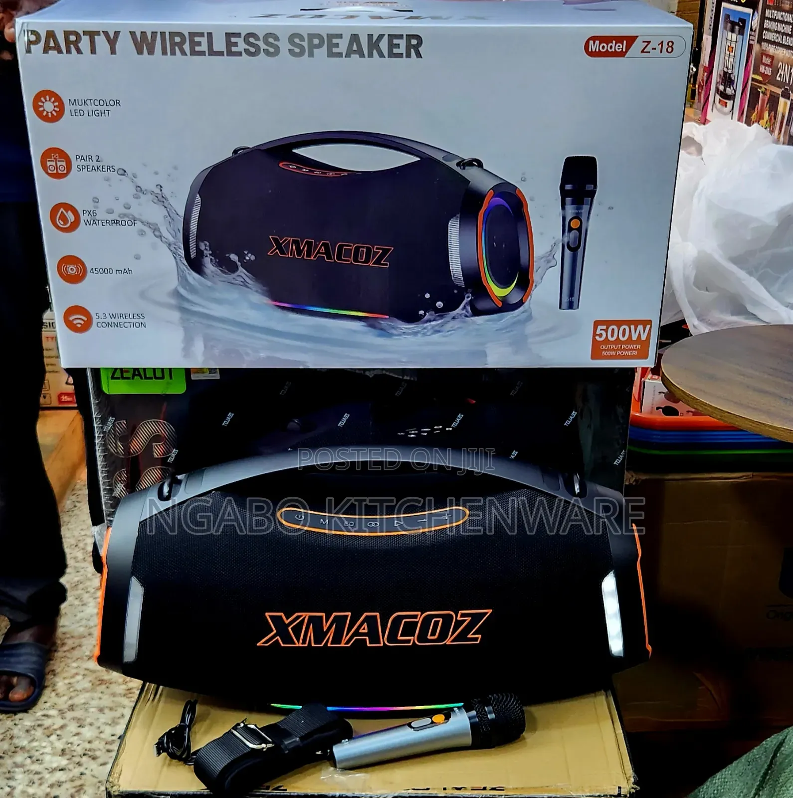 Xmacoz Model Z-18 Party Wireless Speaker .