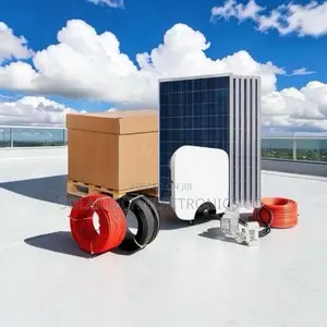 15kwh 12kva Hybrid Solar System 48v 620w Panels Full Kit