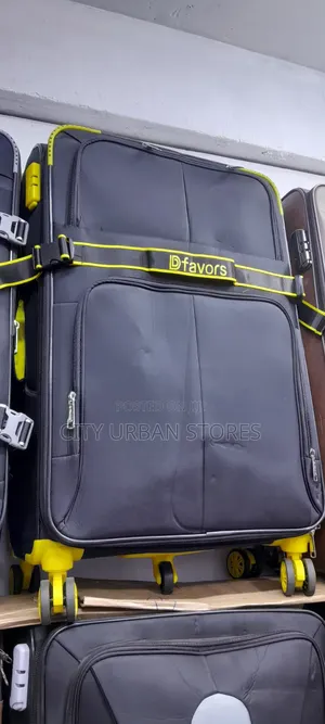 Dfavours Large Black Suitcase