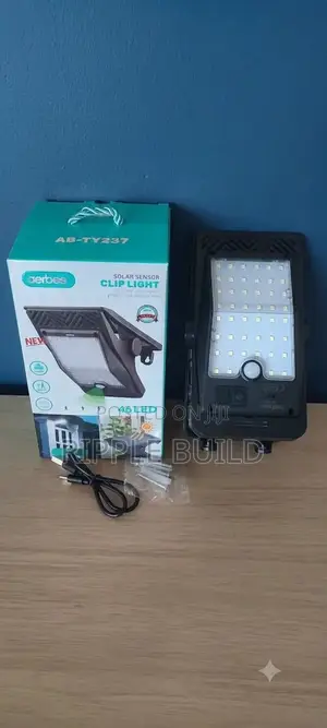 Aerbes Ab-ty237 46 Led Solar Motion Sensor Clip Light