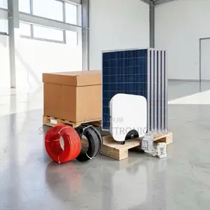 High Capacity 15kwh Hybrid Solar System With 7440w Panels 12 Panels