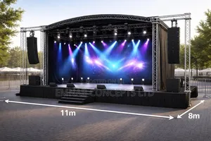 Performing Stage 11 by 8 Misters