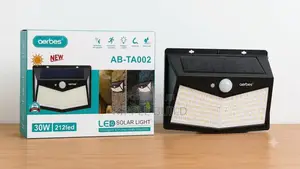 Aerbes Ab-ta002 30w Solar Wall Light Motion Sensor Security Lamp
