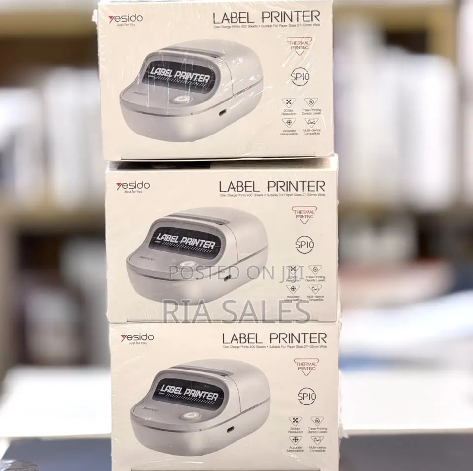 Yesido Sp10 Portable Thermal Label Printer