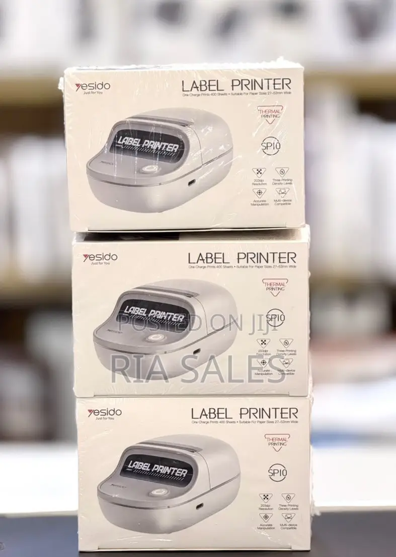 Yesido Sp10 Portable Thermal Label Printer