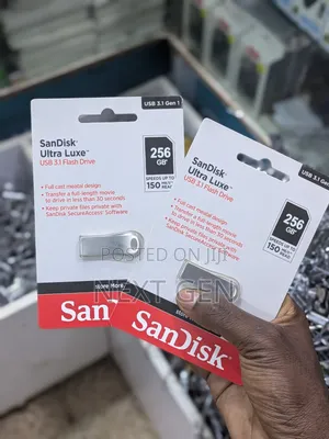 Sandisk Ultra Luxe 256gb Usb 3.1 Flash Drive – High-Speed Metal Usb