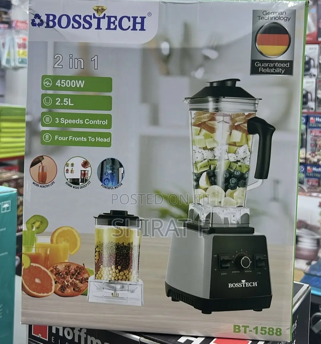 Bosstech 2in1 Commercial Blender