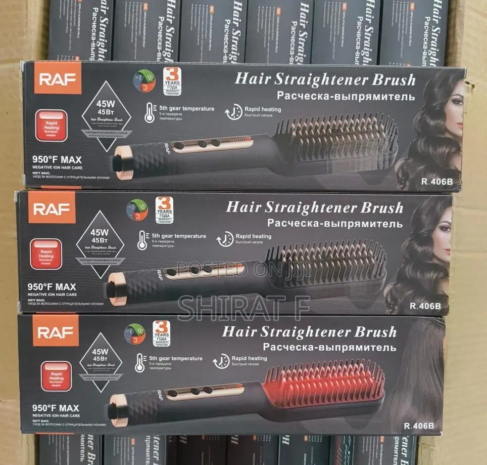 Raf Hair Straightening Brush
