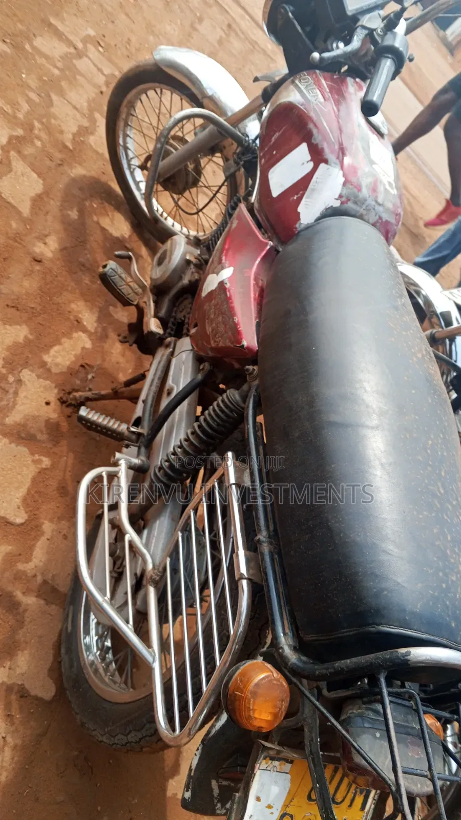 Bajaj Boxer 100 2015 Red
