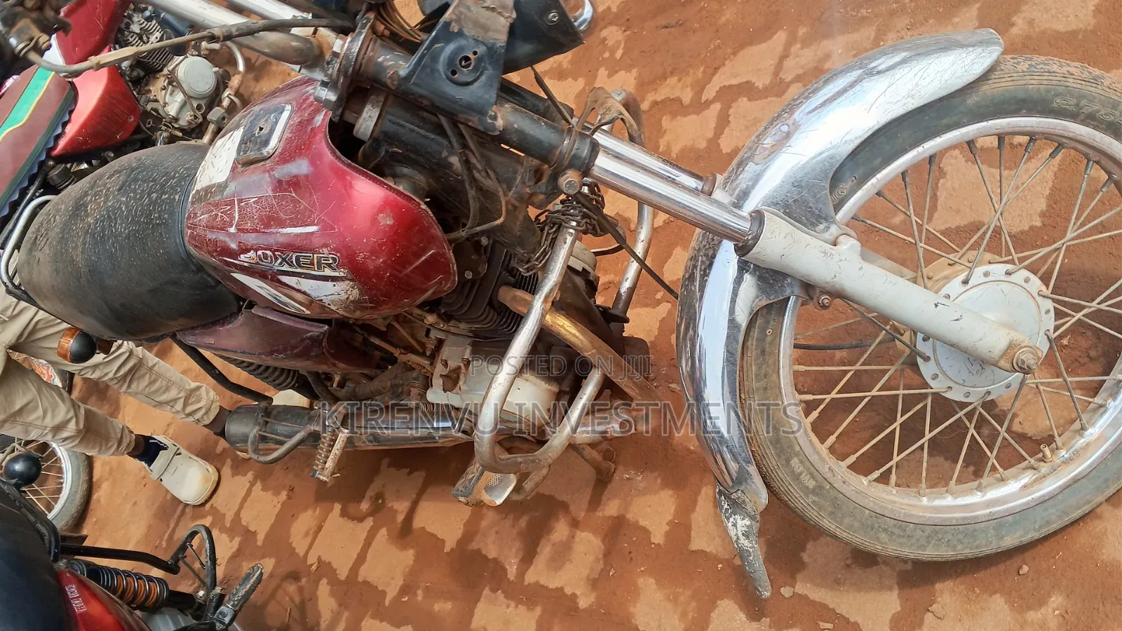 Bajaj Boxer 100 2015 Red