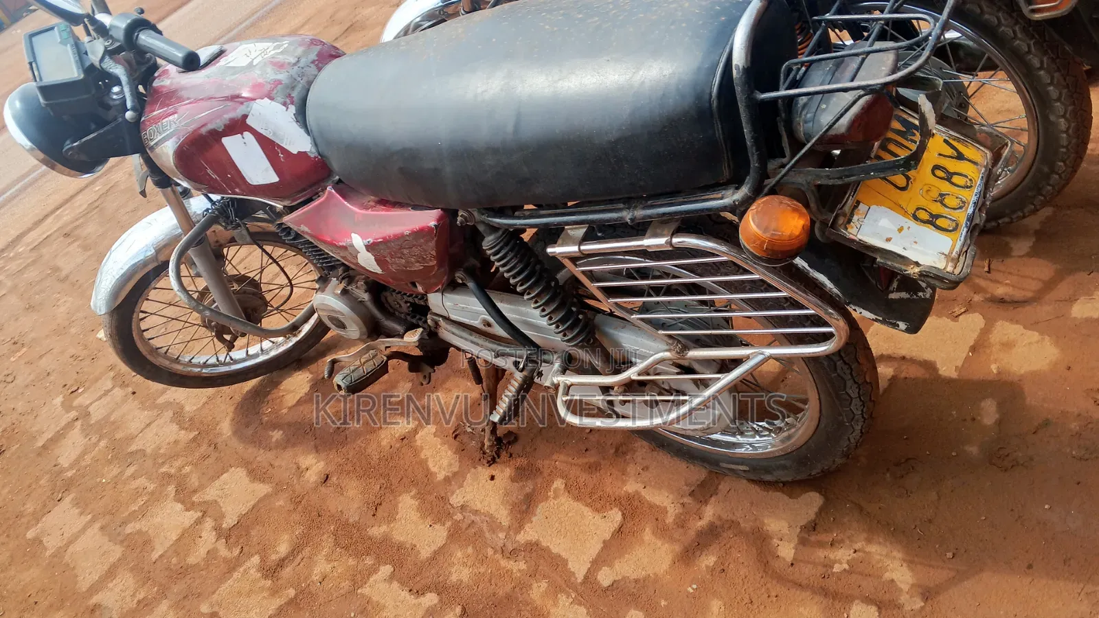 Bajaj Boxer 100 2015 Red
