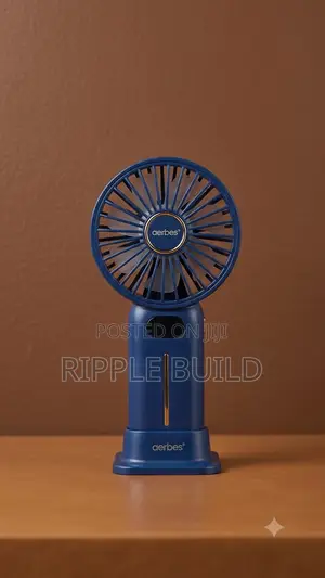 Aerbes Ab-Fs27 Rechargeable Handheld Fan 1200mah Type-C