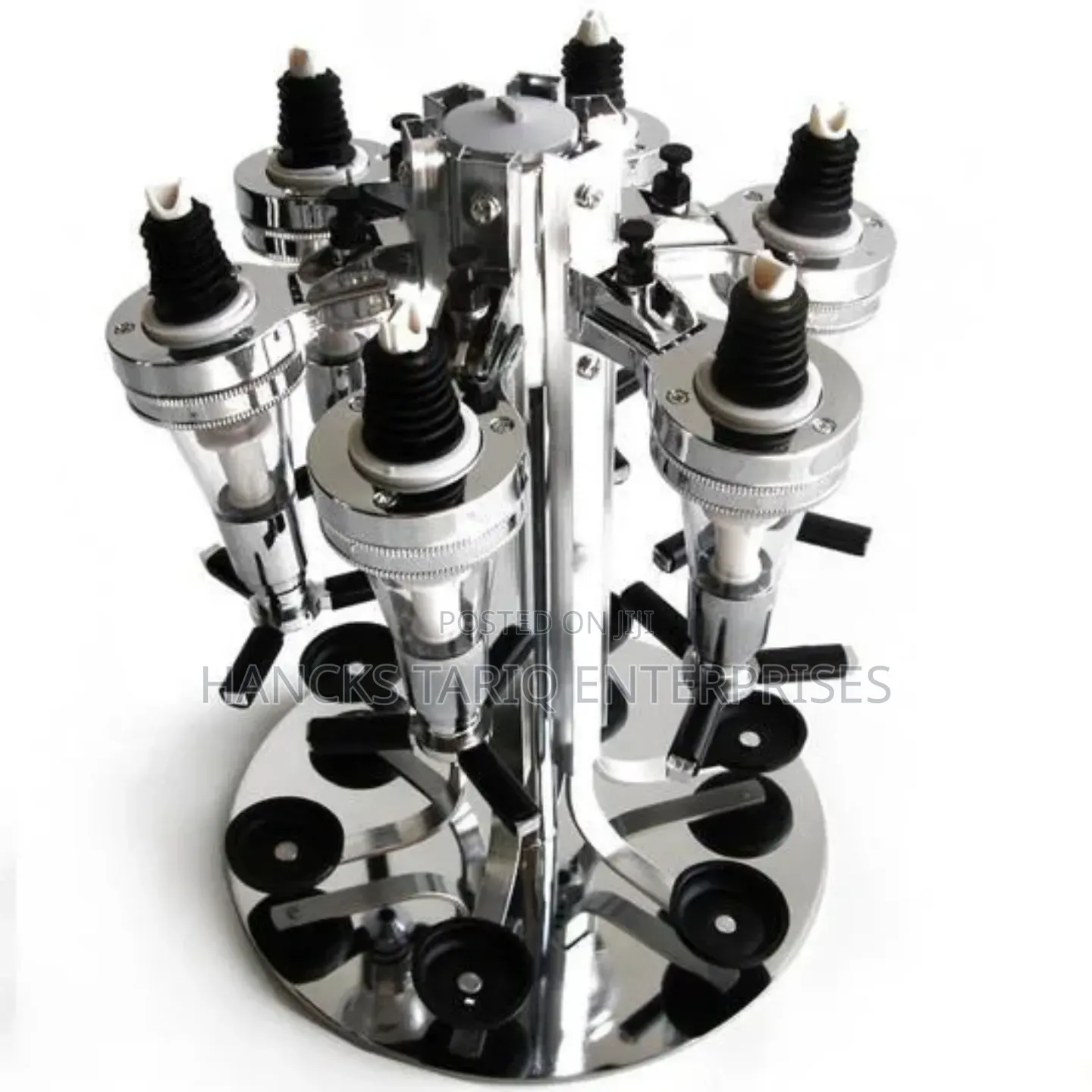 -bottle Rotating Bar Butler – Premium Liquor Dispenser