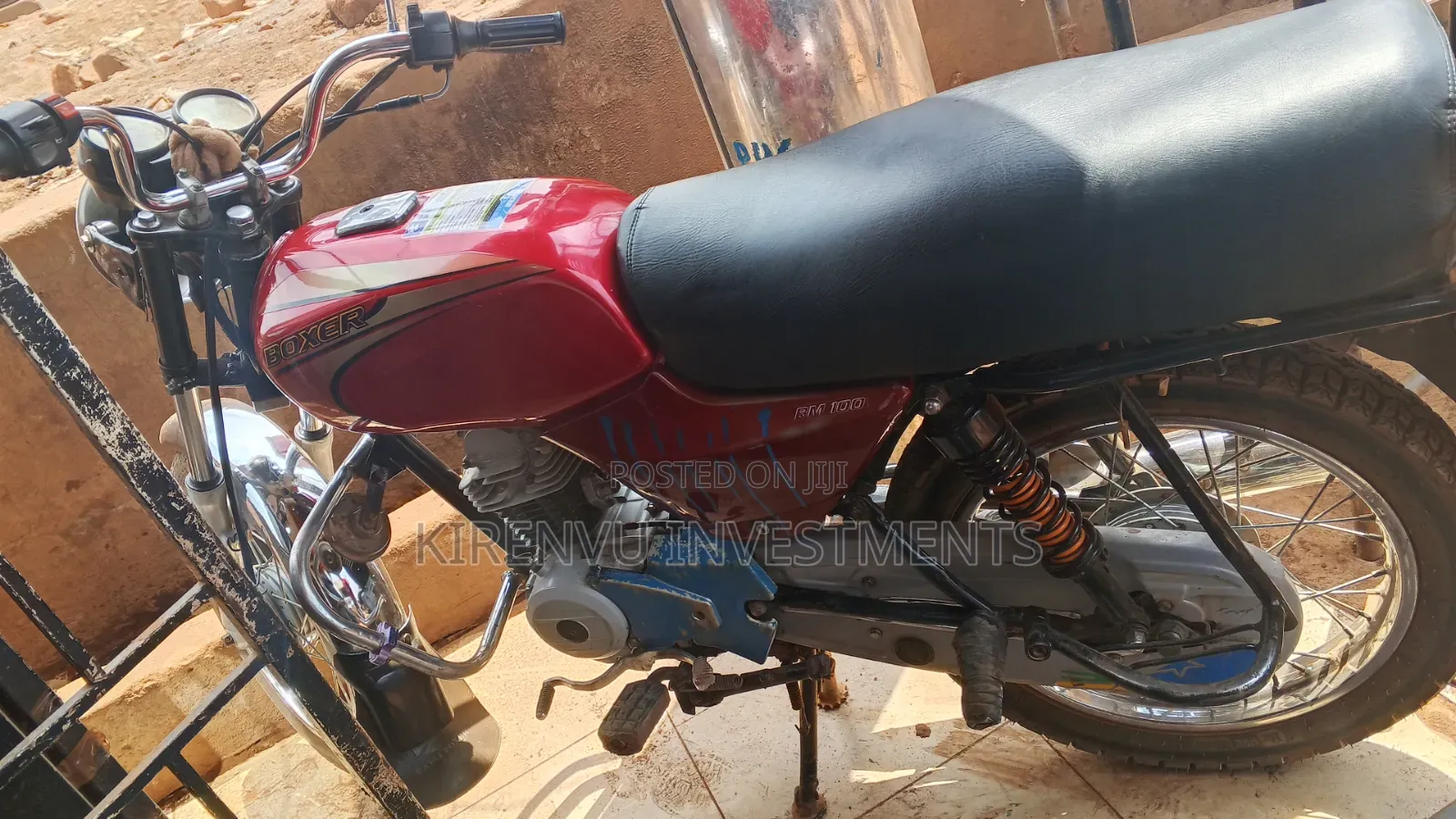 Bajaj Boxer 100 2017 Red
