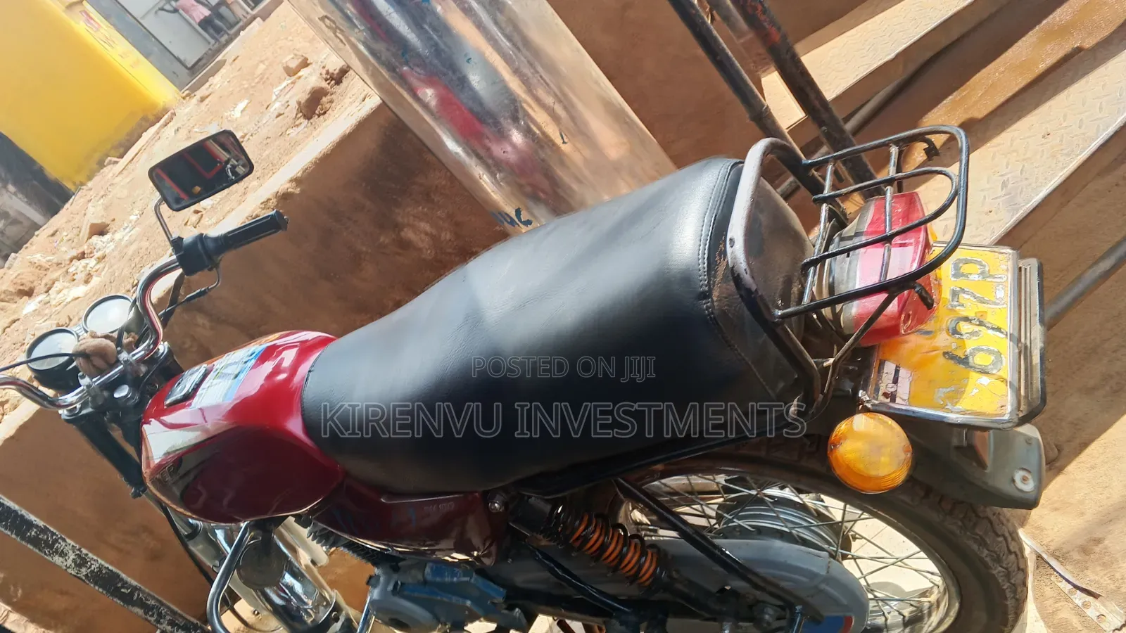 Bajaj Boxer 100 2017 Red